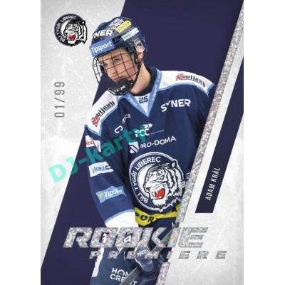 2023/24 Sportzoo ELH 2. serie #RP-15 Adam Král Rookie Premiere Showtime xx/99