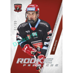 2023/24 Sportzoo ELH 2. serie #RP-12 Adam Novotný Rookie Premiere Showtime xx/99