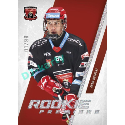 2023/24 Sportzoo ELH 2. serie #RP-12 Adam Novotný Rookie Premiere Showtime xx/99