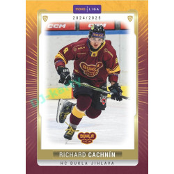 2024/25 Goal Cards Maxa liga 1. série #JIH-10 Radek Cachnín Parallel 1of40