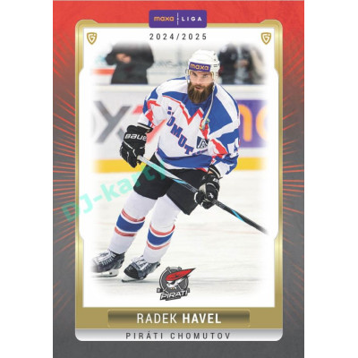 2024/25 Goal Cards Maxa liga 1. série #CHOM-10 Radek Havel Parallel 1of15