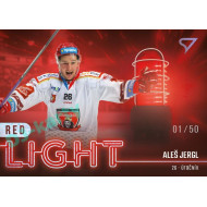 2022/23 Sportzoo ELH 2. série #RL-11 Aleš Jergl Red Light Limited xx/50