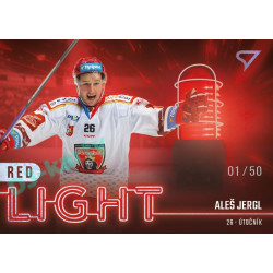 2022/23 Sportzoo ELH 2. série #RL-11 Aleš Jergl Red Light Limited xx/50