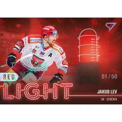 2022/23 Sportzoo ELH 2. série #RL-12 Jakub Lev Red Light Limited xx/50