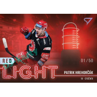 2022/23 Sportzoo ELH 2. série #RL-02 Patrik Hrehorčák Red Light Limited xx/50