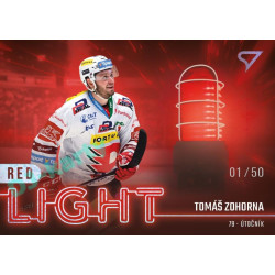 2022/23 Sportzoo ELH 2. série #RL-16 Tomáš Zohorna Red Light Limited xx/50