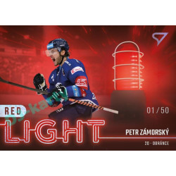 2022/23 Sportzoo ELH 2. série #RL-22 Petr Zámorský Red Light Limited xx/50