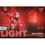 2022/23 Sportzoo ELH 2. série #RL-03 Martin Růžička Red Light Limited xx/50