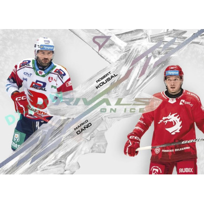 2024/25 Sportzoo ELH 2. serie #RI-03 Robert Kousal  vs. Marko Daňo Rivals on Ice