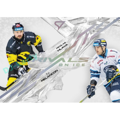 2024/25 Sportzoo ELH 2. serie #RI-09 Nicolas Hlava vs. T.J. Melancon Rivals on Ice