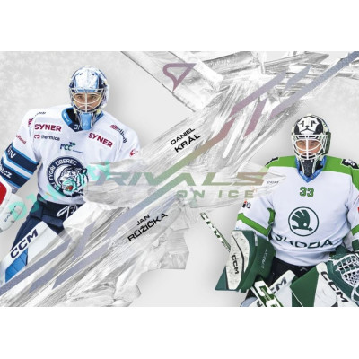 2024/25 Sportzoo ELH 2. serie #RI-15 Daniel Král vs. Jan Růžička Rivals on Ice