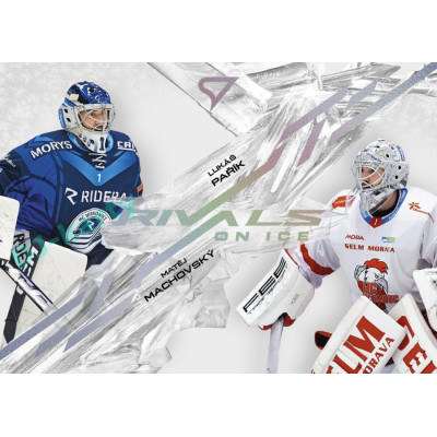 2024/25 Sportzoo ELH 2. serie #RI-17 Lukáš Pařík vs. Matěj Machovský Rivals on Ice