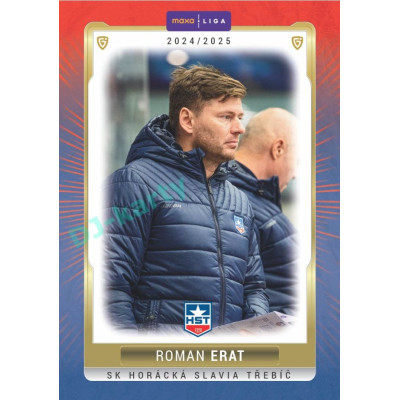 2024/25 Goal Cards Maxa liga 1. série #TRE-24 Roman Erat Parallel 1of40