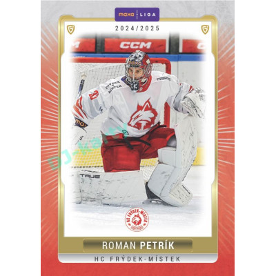 2024/25 Goal Cards Maxa liga 1. série #FMI-02 Roman Petřík Parallel 1of15