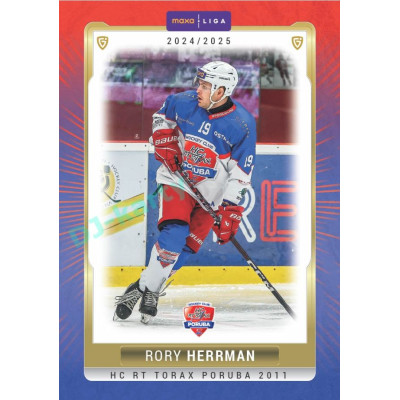 2024/25 Goal Cards Maxa liga 1. série #POR-22 Rory Herrman Parallel 1of15