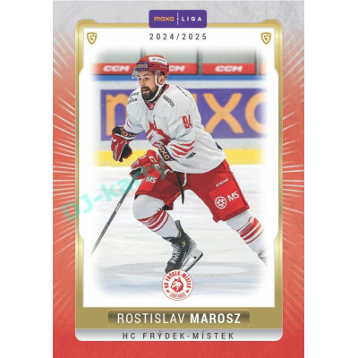 2024/25 Goal Cards Maxa liga 1. série #FMI-17 Rostislav Marosz Parallel 1of40