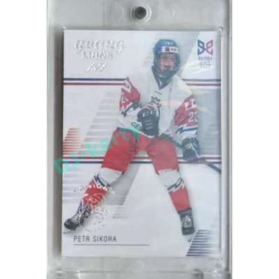 2023/24 Legendary Cards Hlinka Gretzky Cup Young Lions #20 Petr Sikora Expo 1/1
