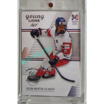 2023/24 Legendary Cards Hlinka Gretzky Cup Young Lions #05 Adam Martin Hlinský Expo 1/1