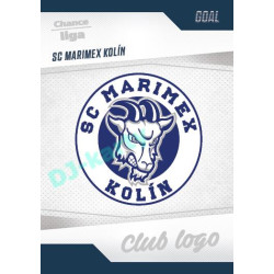 2022/23 Goal Cards Chance Liga 1. série #09 SC Marimex Kolín Club Logo
