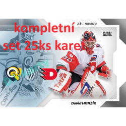 2023/24 Goal cards Chance Liga 1. série kompletní set 25ks League Tranfers