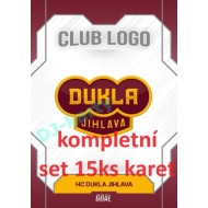 2023/24 Goal cards Chance Liga 1. série kompletní set 15ks Club Logo