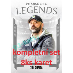 2023/24 Goal cards Chance Liga 1. série kompletní set 8ks Legends