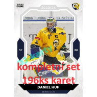 2023/24 Goal cards Chance Liga 1. série kompletní set 196ks karet