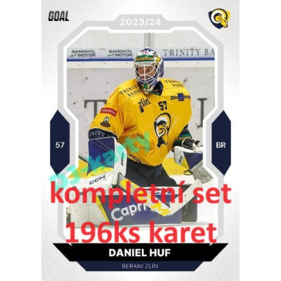 2023/24 Goal cards Chance Liga 1. série kompletní set 196ks karet