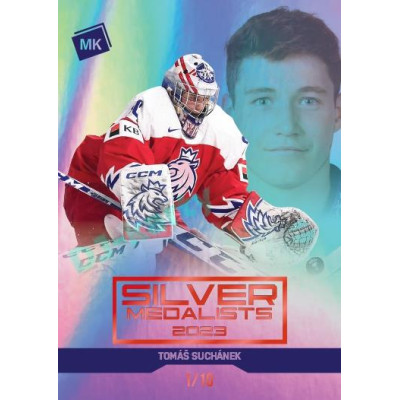 2023 MK reprezentace #SM-01 Tomáš Suchánek Silver Medalists U20 parallel xx/10
