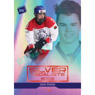 2023 MK reprezentace #SM-05 David Špaček Silver Medalists U20 parallel xx/10