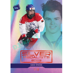 2023 MK reprezentace #SM-05 David Špaček Silver Medalists U20 parallel xx/10