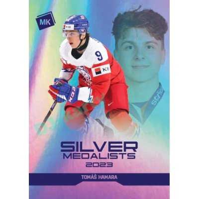 2023 MK reprezentace #SM-09 Tomáš Hamara Silver Medalists U20