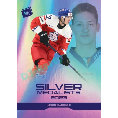 2023 MK reprezentace #SM-12 Jakub Brabenec Silver Medalists U20