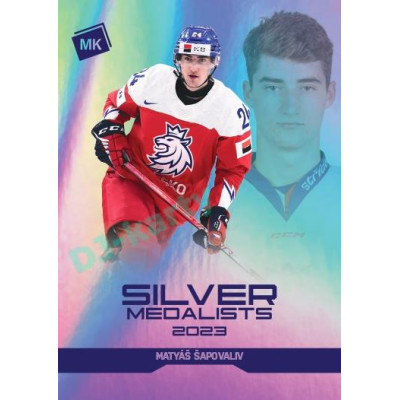 2023 MK reprezentace #SM-15 Matyáš Šapovaliv Silver Medalists U20