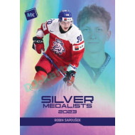2023 MK reprezentace #SM-21 Robin Sapouček Silver Medalists U20