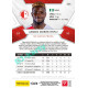2021/22 Sportzoo Fortuna Liga 2. série #335 Ubong Moses Ekpai