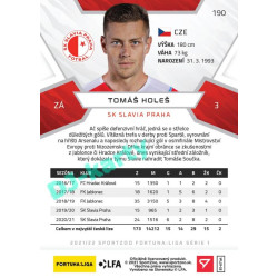 2021/22 Sportzoo Fortuna Liga Tomáš Holeš #190