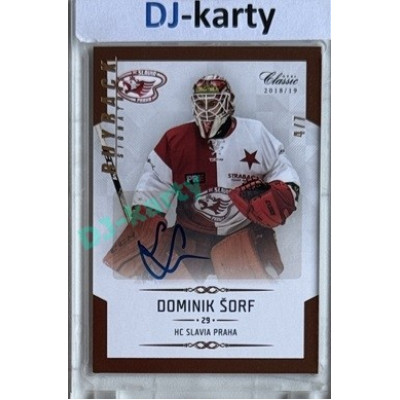 Buyback Signature OFS CL 18/19 #086 Dominik Šorf x/7