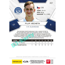 2021/22 Sportzoo Fortuna Liga 2. série #207 Filip Vecheta
