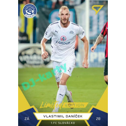 2021/22 Sportzoo Fortuna Liga Vlastimil Daníček #4 Gold xx/99