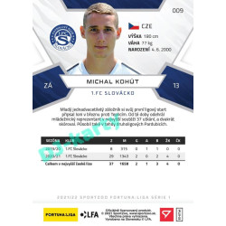 2021/22 Sportzoo Fortuna Liga Michal Kohút #9