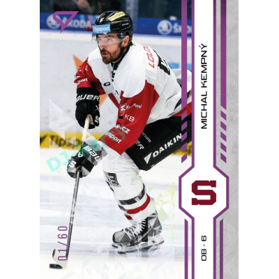 2024/25 Sportzoo ELH 1. serie #041 Michal Kempný Purple Iceberg xx/60