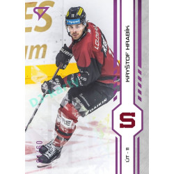 2024/25 Sportzoo ELH 1. serie #047 Kryštof Hrabík Purple Iceberg xx/60
