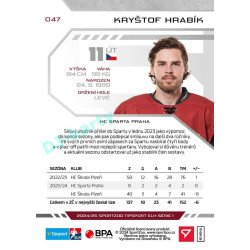 2024/25 Sportzoo ELH 1. serie #047 Kryštof Hrabík