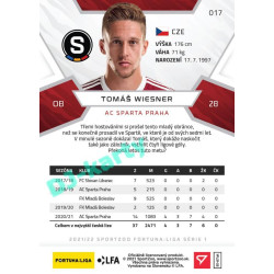 2021/22 Sportzoo Fortuna Liga Tomáš Weisner #17