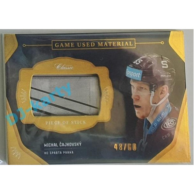 2020/21 OFS 1.série Michal Čajkovský #GUM-MČA 48/60 Game Used Material
