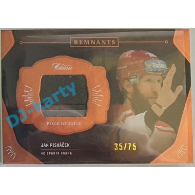 2020/21 OFS 1. série Petr Vrána #RPS-PVR 31/75 Game Used Remnants