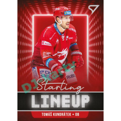 2021/22 Sportzoo TIPSPORT ELH 2. série #SLU-02 Tomáš Kundrátek Starting LINEUP