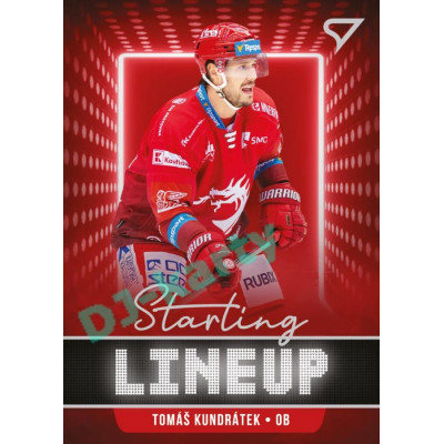 2021/22 Sportzoo TIPSPORT ELH 2. série #SLU-02 Tomáš Kundrátek Starting LINEUP
