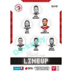 2021/22 Sportzoo TIPSPORT ELH 2. série #SLU-02 Tomáš Kundrátek Starting LINEUP